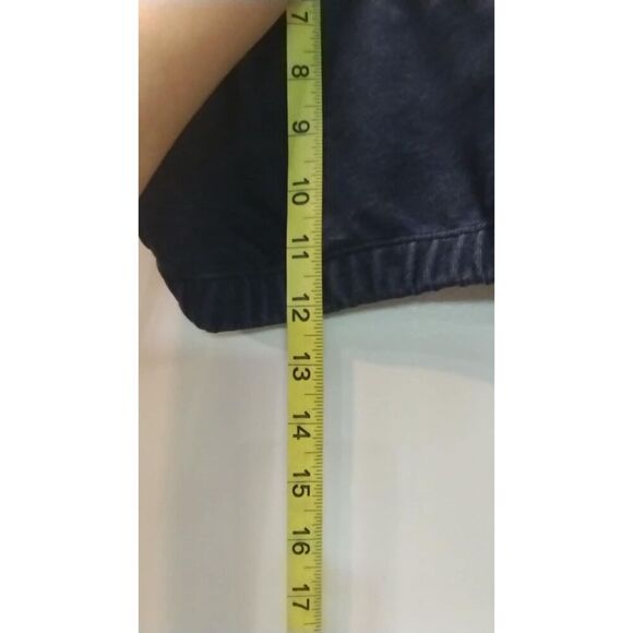 Mudd logo blue denim look cross back sports bra - Picture 3 of 4